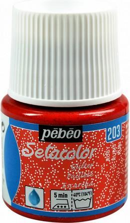Actual product image Pebeo Setacolor Light Fabrics (Ruby, 45 ml)