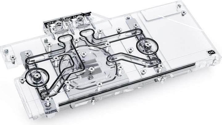 Alphacool Eisblock Aurora GPX-N RTX 3090/3080 Ti HOF mit Backplate - Acryl + Nickel