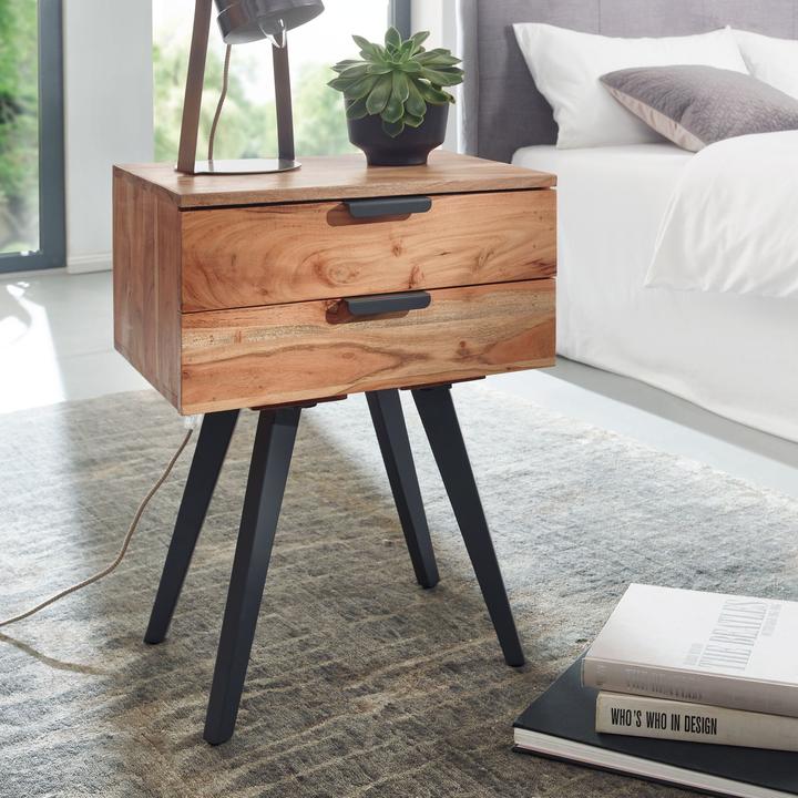 Produktbild FineBuy Nachtkonsole (47 x 35 x 65 cm)