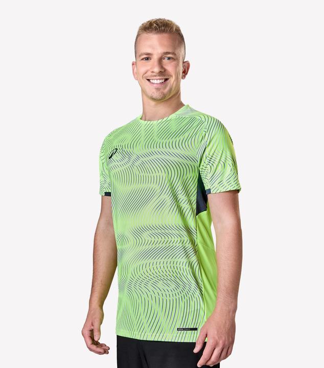 Produktbild Kipsta Damen/Herren Fussball Trikot kurzarm - VIRALTO Wave gelb/grau (XL)