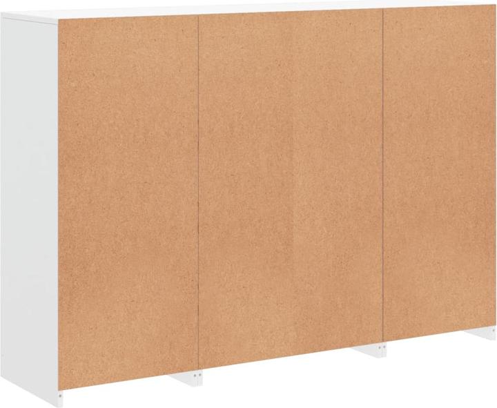 Produktbild VidaXL Sideboards mit LED-Leuchten 3 Stk. Weiss (142.5 x 37 x 100 cm)