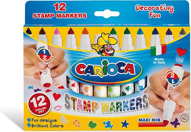 Actual product image Carioca Stamperello (Multicoloured, 12 x)