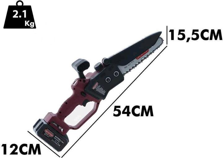 Actual product image Archman Rechargeable batteryElectric garden shears 2 21 V4 AhBatteries included in scope of delivery