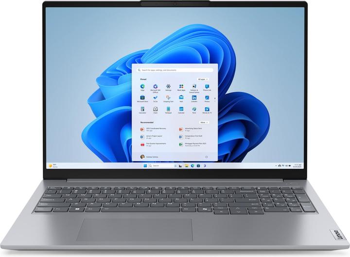Produktbild Lenovo ThinkBook 16 Gen 7 (16", AMD Ryzen 5 7535HS, 16 GB, 512 GB, DE)