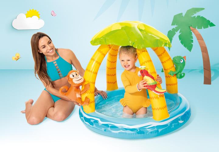 Actual product image Intex Tropical Island