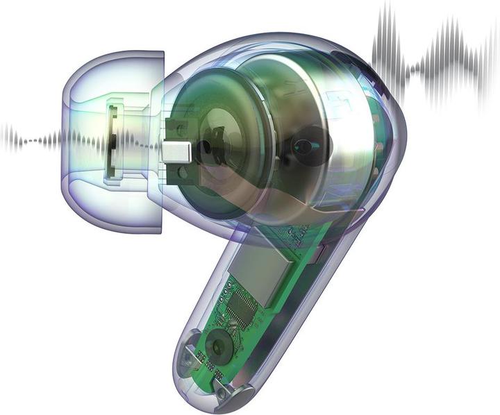 Actual product image JLab Audio JLAB JBuds Pods ANC TWS Headphones black (ANC, 56 h, Wireless)