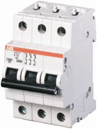 Produktbild ABB Sicherungsautomat S200 Typ K 10A 6kA