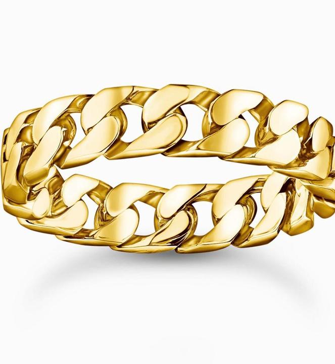 Thomas Sabo Ring Kettenglieder vergoldet