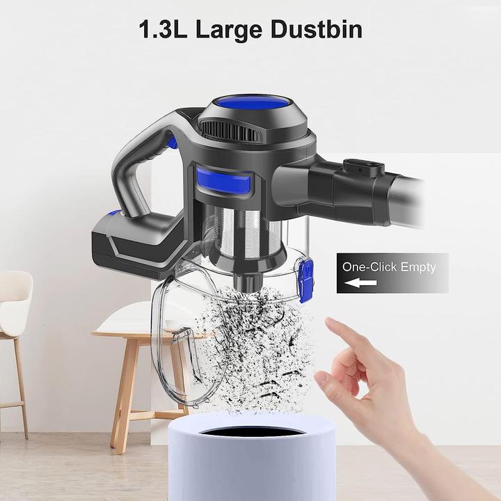 Actual product image Moosoo XL-618A Kabelloser Staubsauger