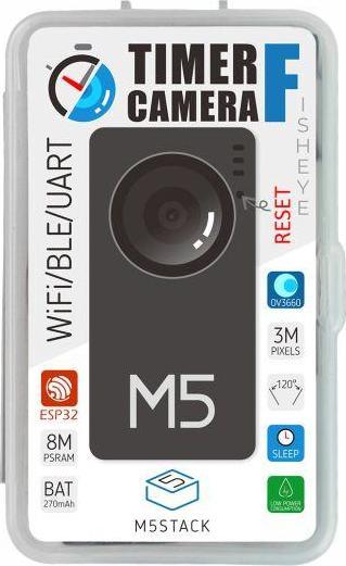 Produktbild M5Stack Timer Kamera Fisheye ESP32 OV3660