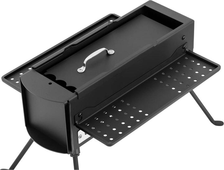 Produktbild Uniprodo Raketenofen Rocket Stove zusammenklappbar Outdoor Holzofen Campingofen Stahl