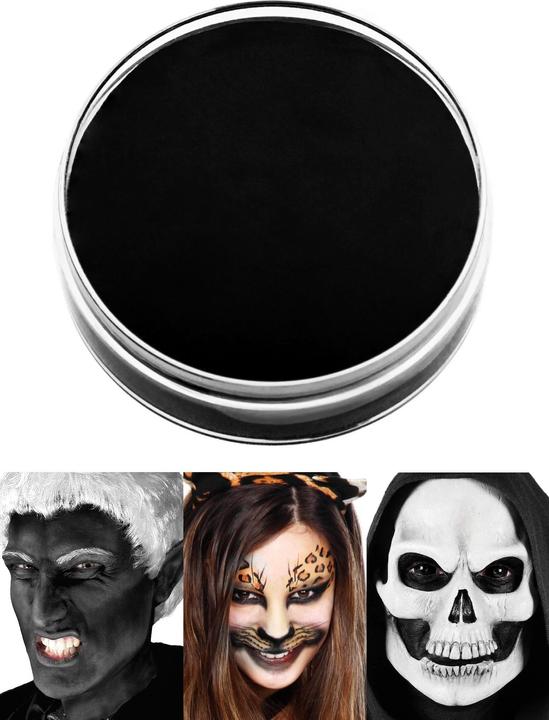 Produktbild Maskworld Make-up Schminke Schwarz - für Fasching Halloween