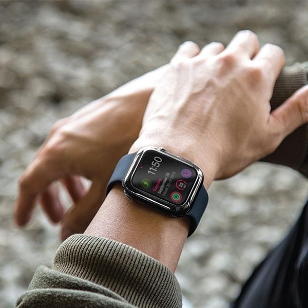 Actual product image Uniq etui Garde Apple Watch Series 4/5/6/SE 40mm. przezroczysty/clear