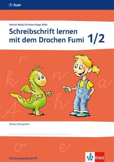 Produktbild Schreibschrift lernen mit dem Drachen Fumi. Arbeitsheft 1. und 2. Klasse. Schulausgangsschrift (Deutsch, Weigl, Marion/Kopp-Kölbl, Christine, 2015)