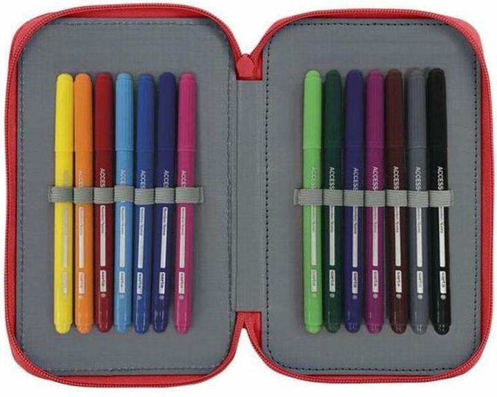 Actual product image Real Sporting de Gijón Double spring bag Red 12.5 x 19.5 x 4 cm (28 pieces)