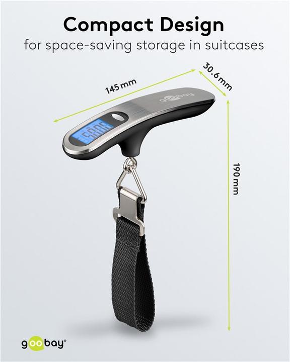 Produktbild Goobay Digitale (Kofferwaage)
