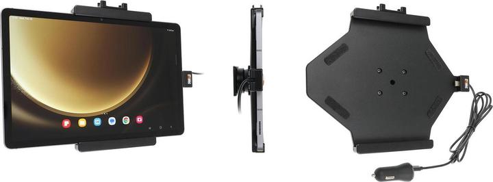 Image du produit Brodit Support USB actif, 12/24V, pour SAMSUNG Galaxy Tab S9 FE