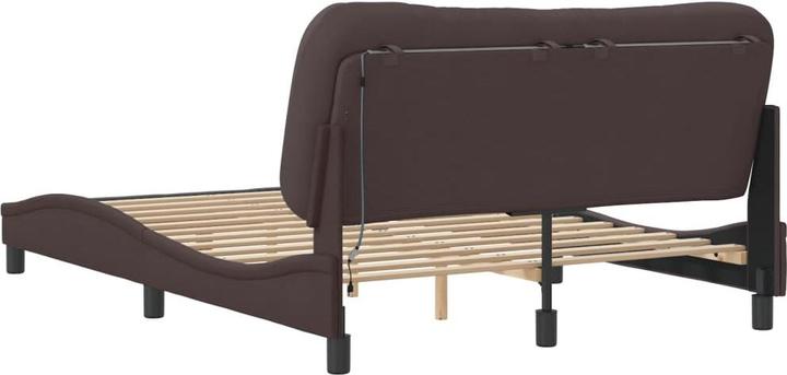 Actual product image VidaXL Bed frame with LED fabric (120 x 200 cm)