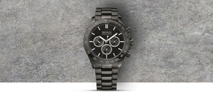 Image du produit Hugo Boss Ikon 1512961 Montre homme + BOX (Chronographe, 44 mm)