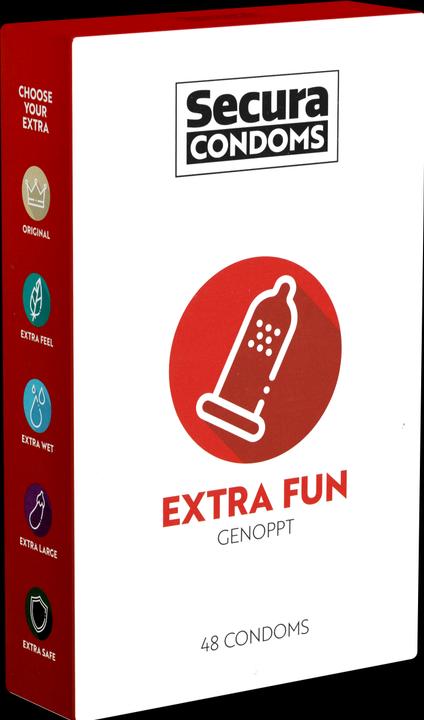 Actual product image Secura Extra Fun (48 pcs.)