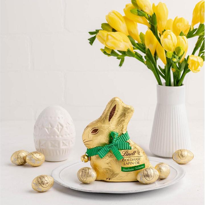 Produktbild Lindt Goldhase Milch Nuss (100 g)