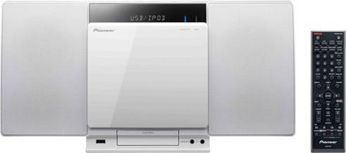 Produktbild Pioneer X-SMC00DAB-W, Mikrosystem, DAB, CD, iPod-Dock (Netzbetrieb)