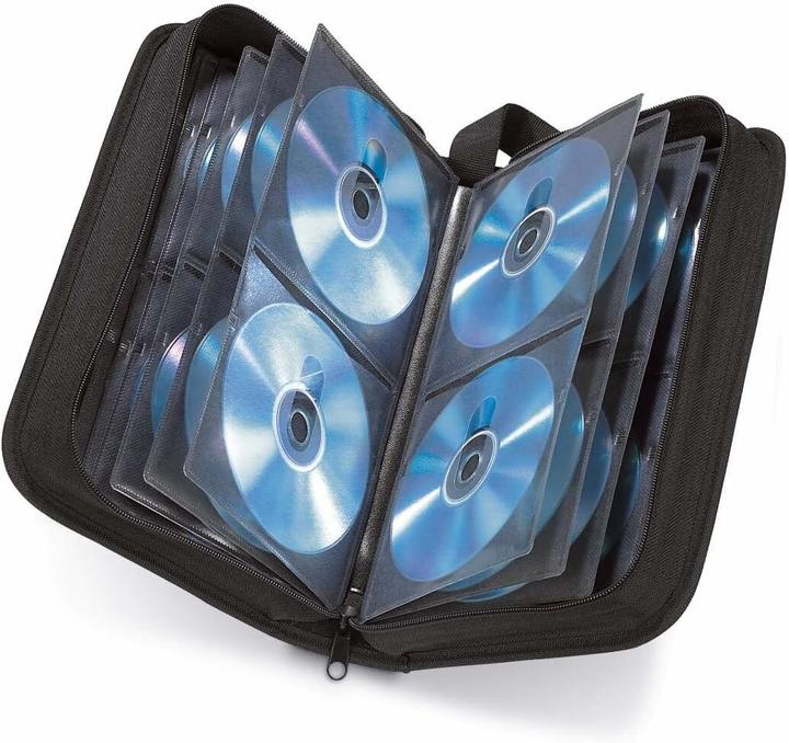Productafbeelding Hama Nylon 80 CD/DVD-hoesje, zwart