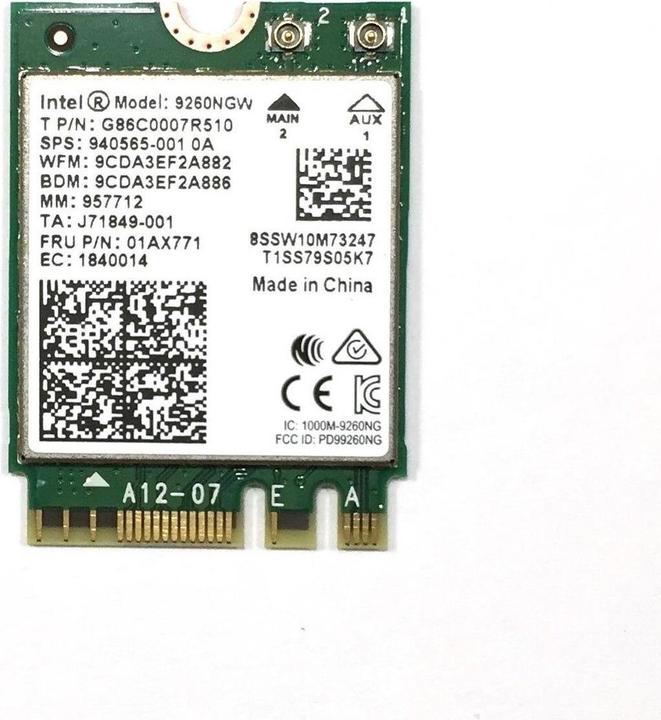 Produktbild Intel Wireless-AC 9260 (M.2 (PCIe))