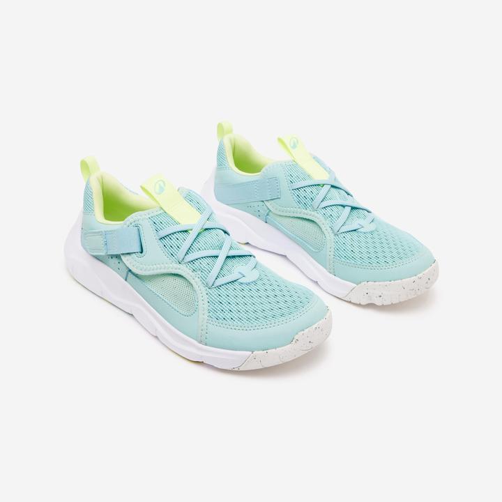 Decathlon Turnschuhe Kinder Klettverschluss - Playful Summer türkis (28)