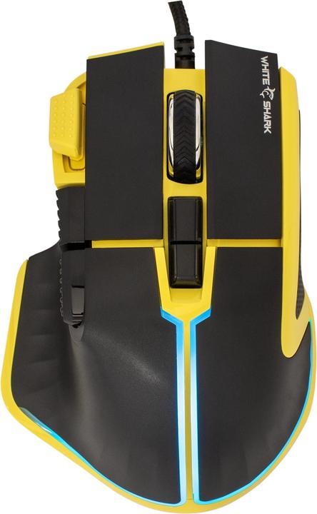 White Shark GM-9006 MARROK Yellow RGB / 12,000 dpi (Cable)