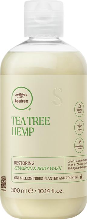 Produktbild Paul Mitchell Tea Tree Hemp - Shampoo and Body Wash (300 ml, Flüssiges Shampoo)