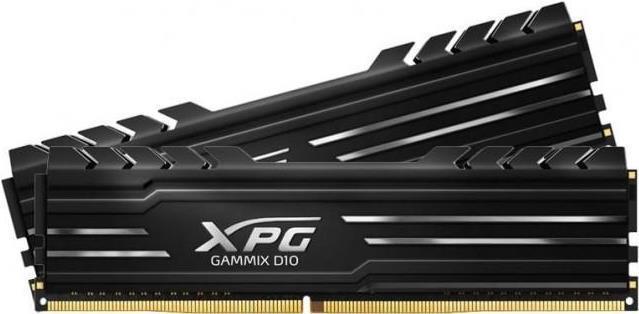 Immagine prodotto Adata Memoria XPG Gammix D10, DDR4, 32 GB, 3600 MHz, CL18 (AX4U360016G18I-DB10) (2 x 16GB, 3600 MHz, DDR4-RAM, DIMM)