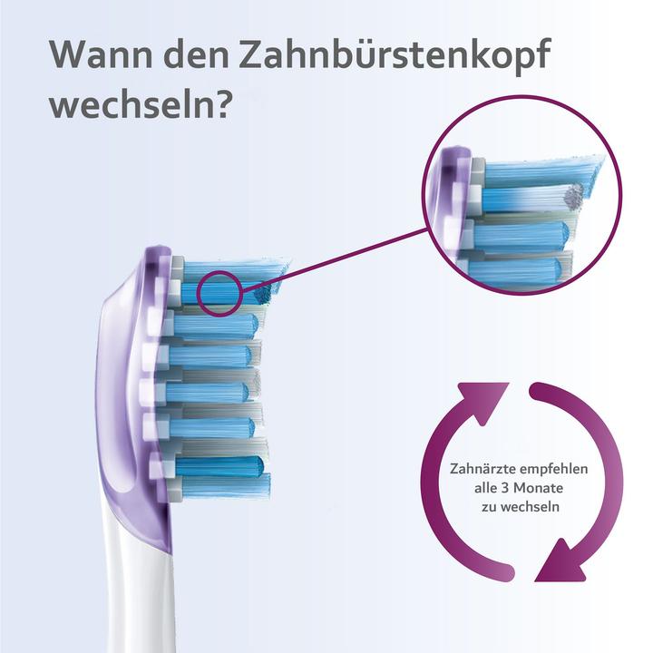 Image du produit Philips Sonicare Brosse à glisser Original Premium GumCare 4 pack (4 x)