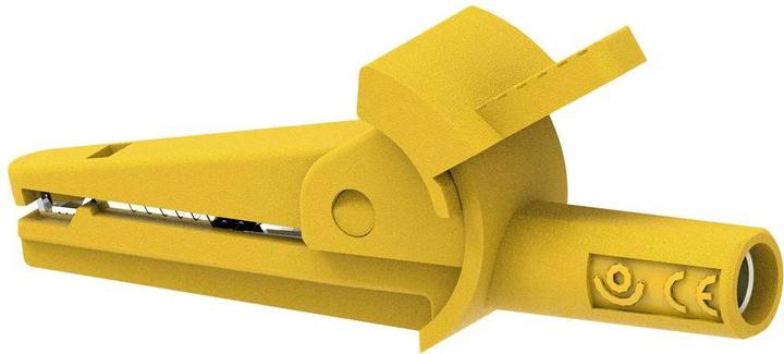 Immagine prodotto Electro PJP 5002-IEC-d4-CD1-J Pinza a coccodrillo gialla Campo di serraggio massimo: 9 mm Lunghezza: