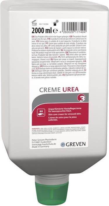 Hautpflegecreme ® CREME UREA 2 l silikon-/parfüm-/duftstofffrei (2000 ml)