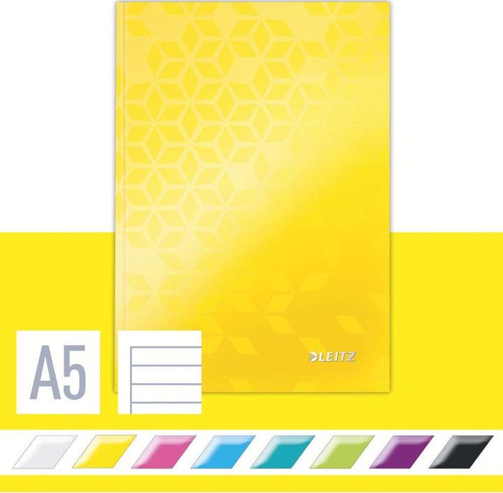 Immagine prodotto Leitz WOW - Taccuino (A5, Righe, Copertina rigida)