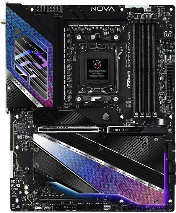 AsRock MB AMD AM5 X870E Nova WiFi (AM5, AMD X870E, ATX)