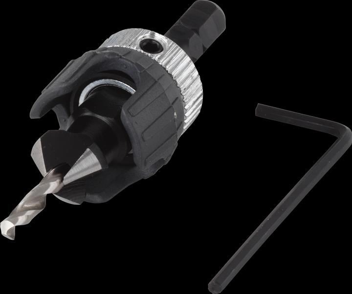 Produktbild wolfcraft wolfcraft 1 Vorbohrer m Senker+Tiefenst. ø3,2x12mm (12 mm, 3.2 mm)