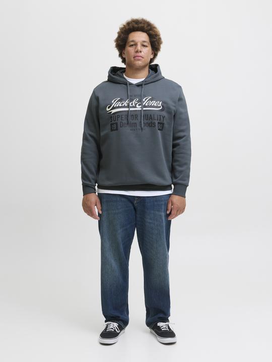 Actual product image Jack & Jones JJELOGO SWEAT HOOD 2 COL 24/25 NOOS PLS (8XL)