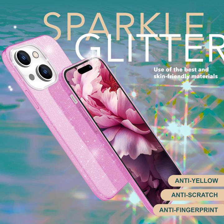 Produktbild Nalia Glitzer Hülle (Apple iPhone 15 Plus)