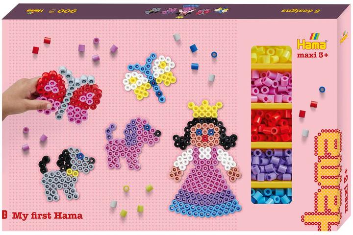 Produktbild Hama - Maxi Giant Gift Box with 900 Beads and 3 Pegboards - (388717)