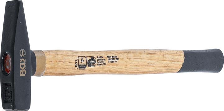 Immagine prodotto BGS Martello per meccanica manico in legno DIN 1041 200 g (200 g)