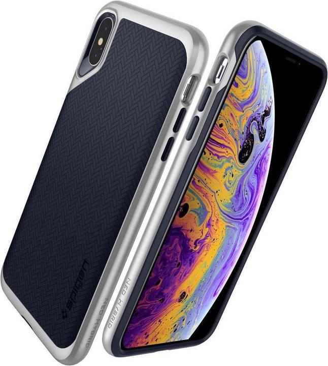 Produktbild Spigen Neo Hybrid Crystal Satin Silver (Apple iPhone XS, Apple iPhone X)