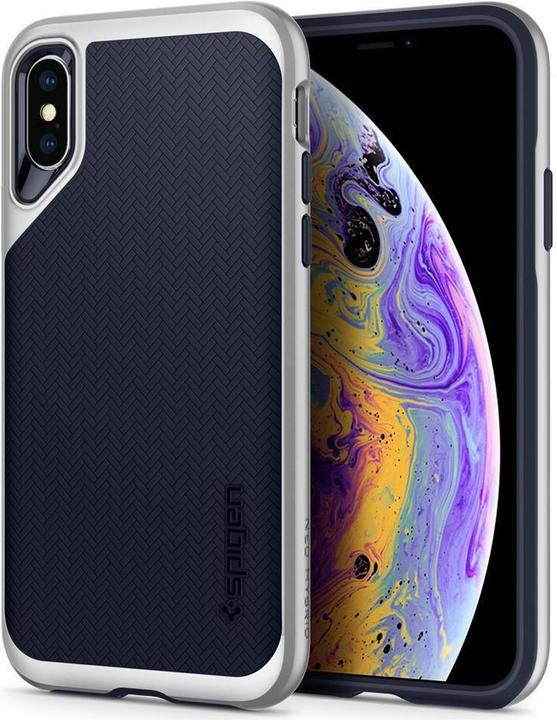 Produktbild Spigen Neo Hybrid Crystal Satin Silver (Apple iPhone XS, Apple iPhone X)