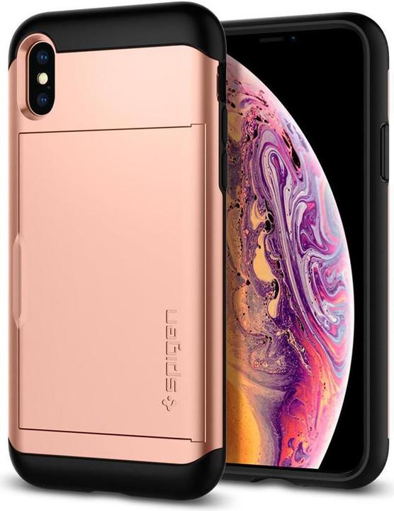 Immagine prodotto Spigen Slim Armor CS oro rosa (Apple iPhone XS, Apple iPhone X)