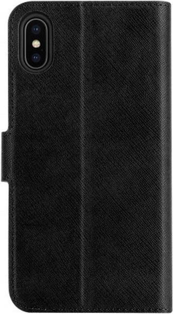 Produktbild Xqisit Wallet Case Viskan schwarz (Apple iPhone XS Max)