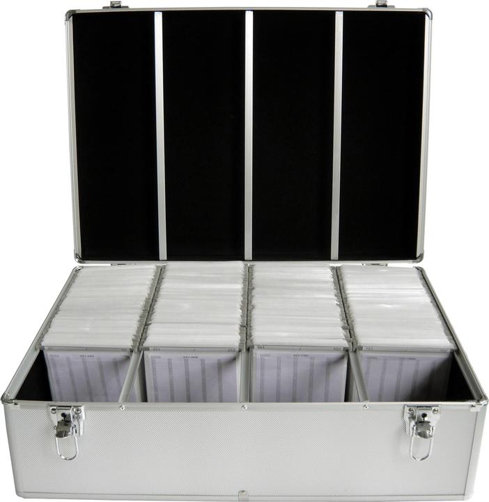 Produktbild MediaRange CD/DVD Koffer 1000fach sr (CD Player)
