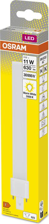 Produktbild Osram Dulux S (G23, 6 W, 630 lm, 10 x, F)