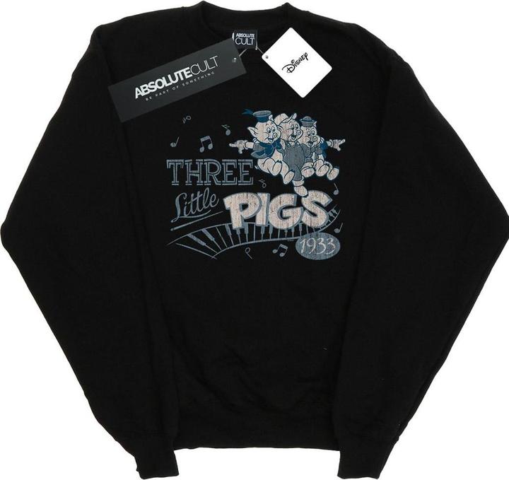 Disney Three Little Pigs 1933 Sweatshirt Mädchen (140, 146)
