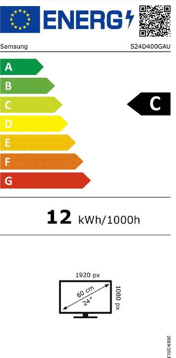Etichetta energetica Samsung S40GD (1920 x 1080 pixel, 24")